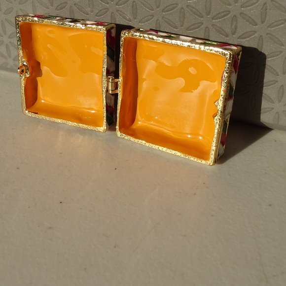 Xmas Mini Present shaped Trinket Box - Picture 6 of 7